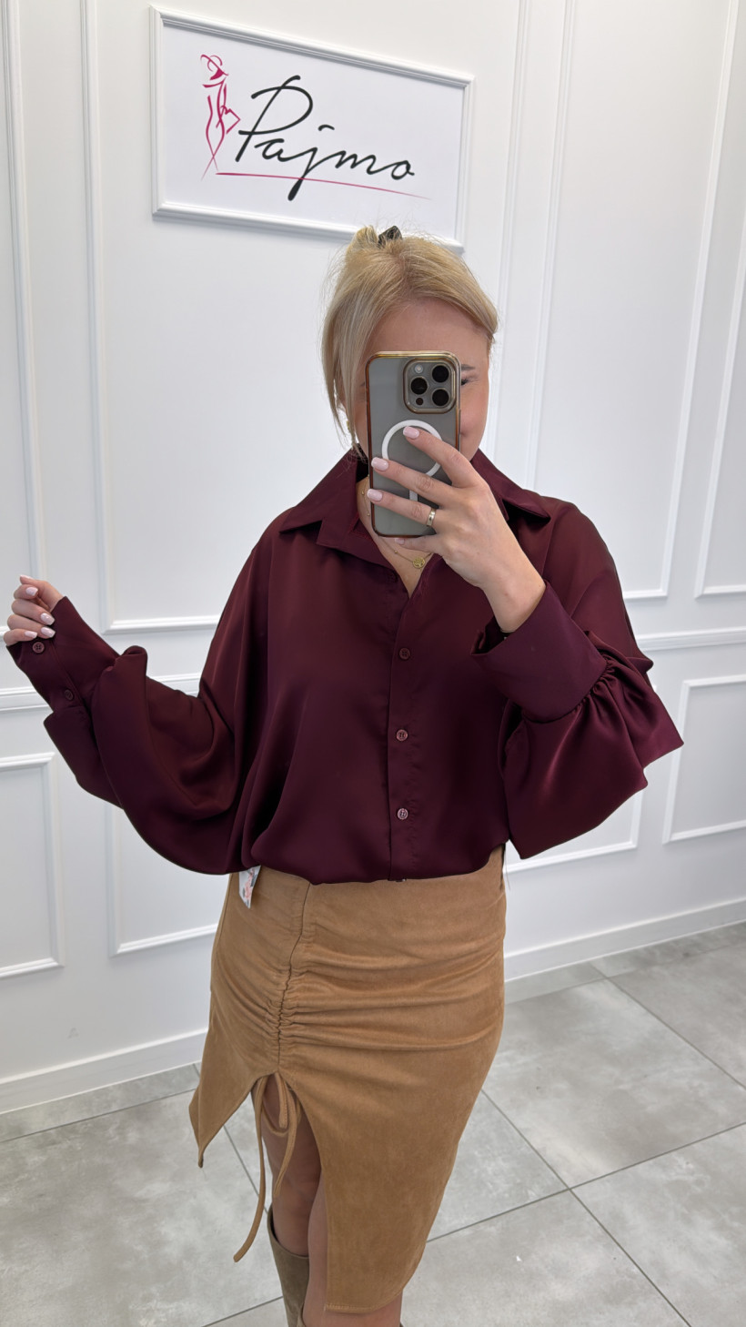 Koszula satynowa 13921