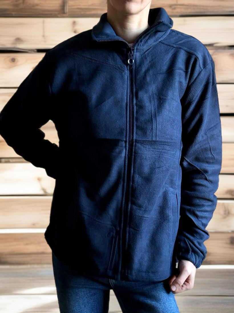 PROMO Polaire zippée marine