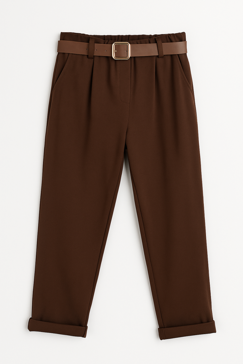 Spodnie czekolada 1635