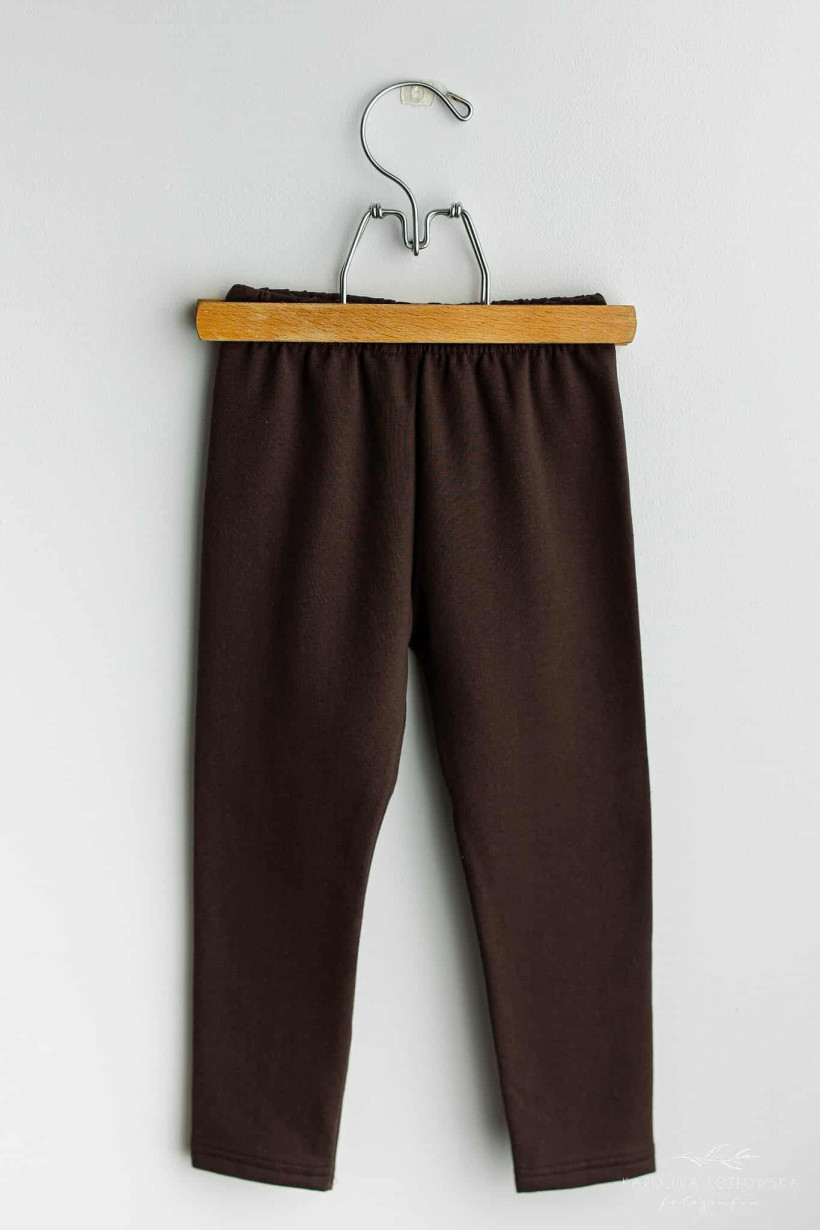 Getry z delikatnym ociepleniem czekolada Lily Grey