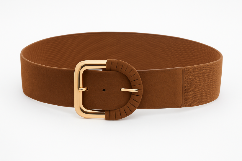 Pasek szeroki brązowy 1839