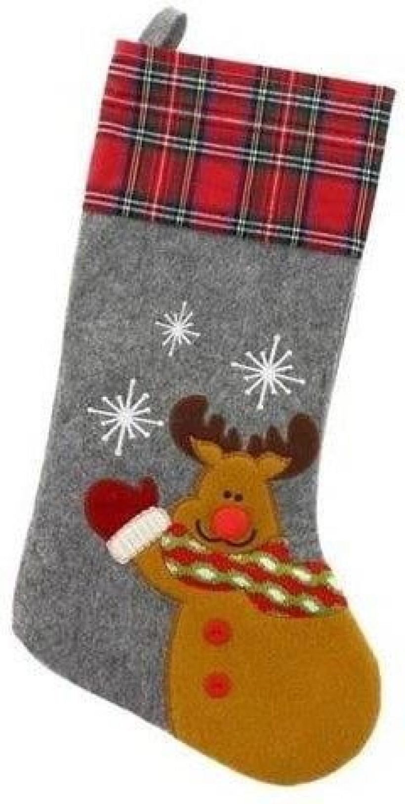 Świąteczna skarpeta na prezenty - model "Renifer" od Godan