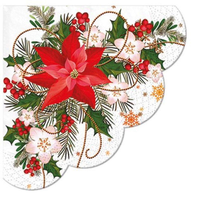 Serwetki świąteczne 3 warstwowa -12szt