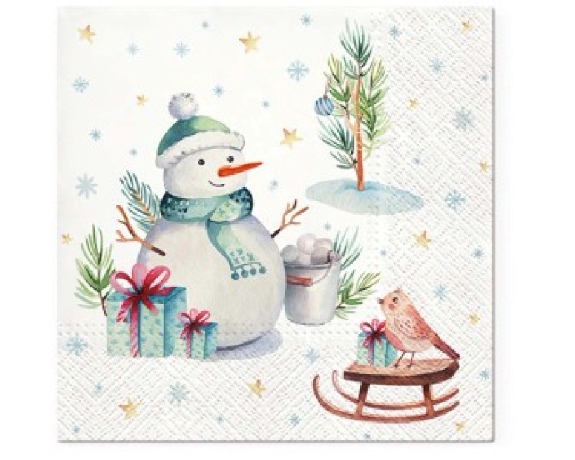 Serwetki papierowe świąteczne