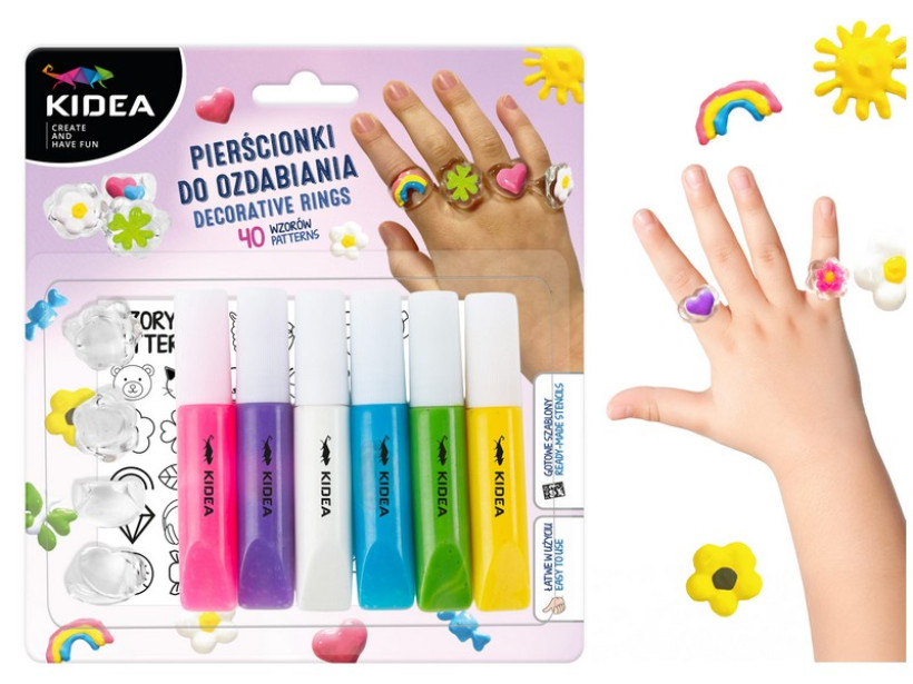 Pierścionki do ozdabiania Kidea