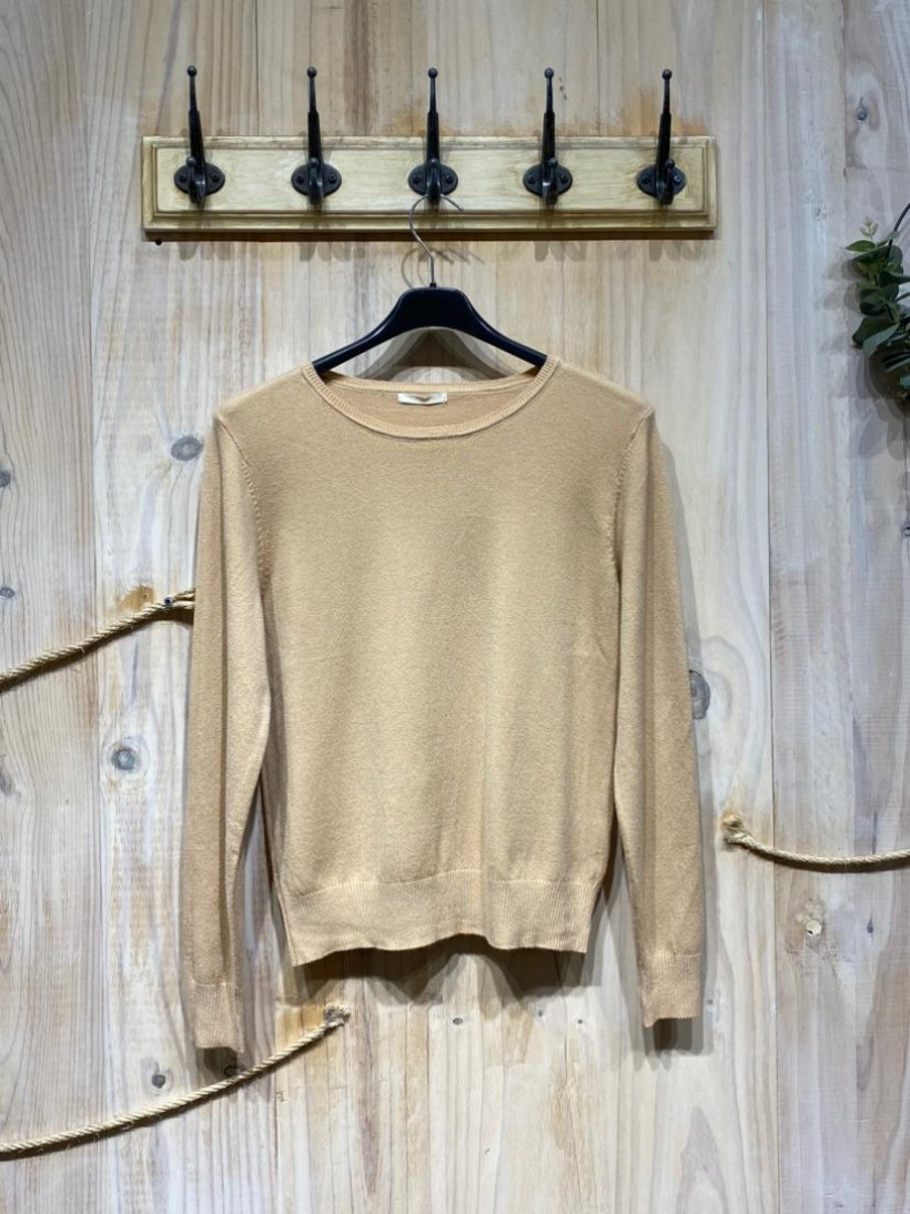 PROMO Pull fin camel tu 36/40
