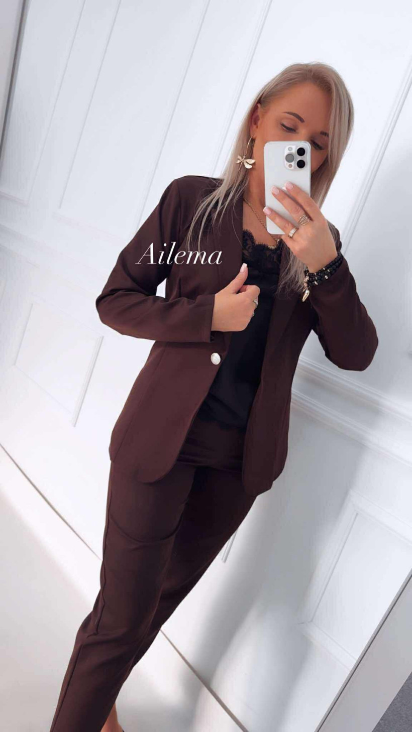 Komplet garnitur MOON marynarka i spodnie 821123