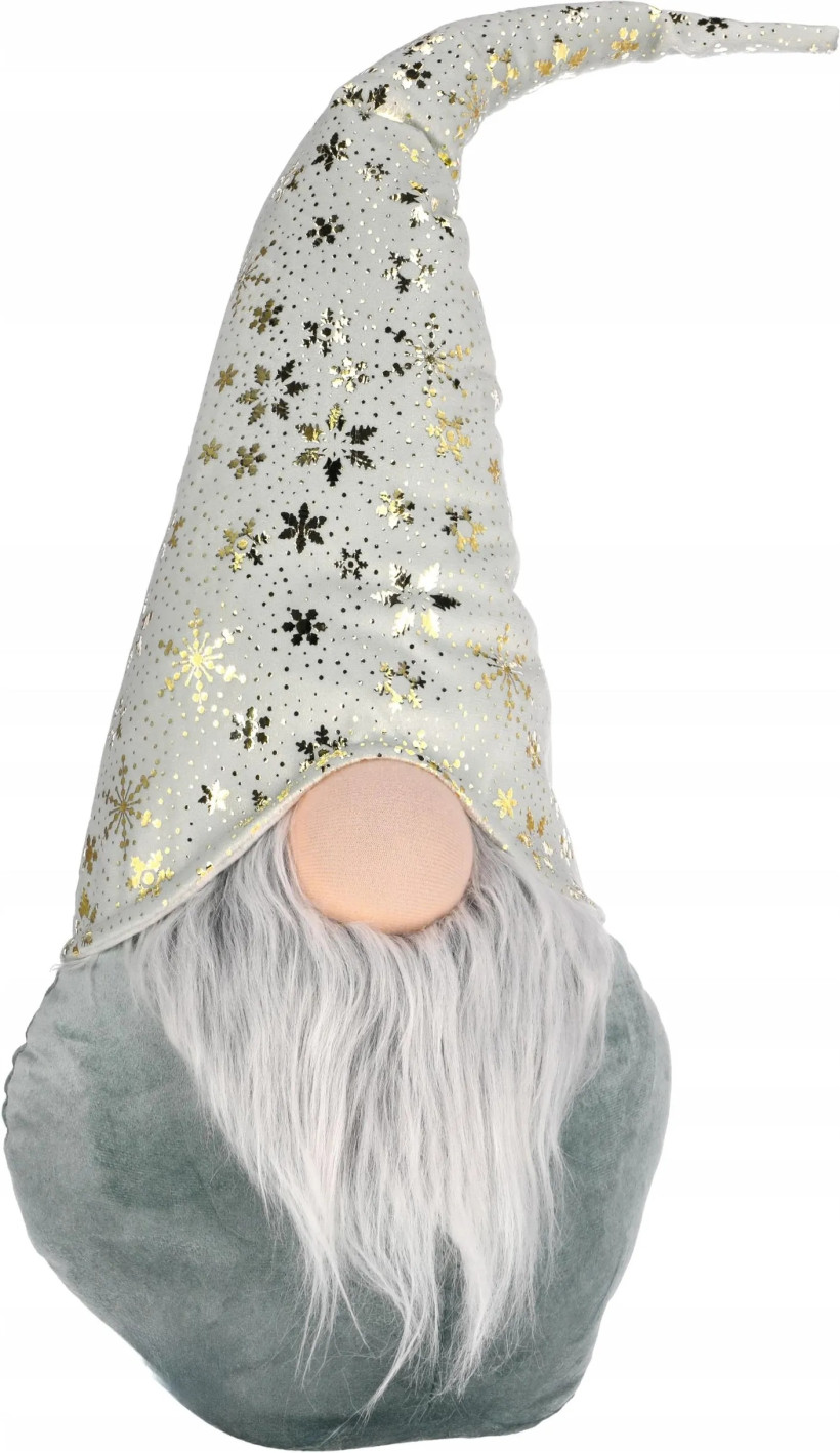 Skrzat z miętową czapką świecący nos 