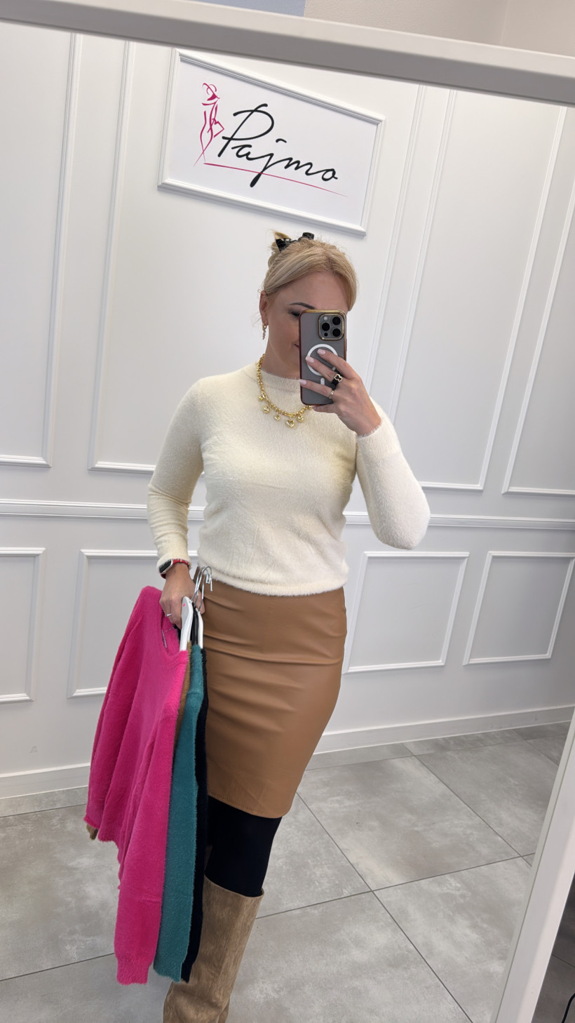 Sweter basic alpaka 13931