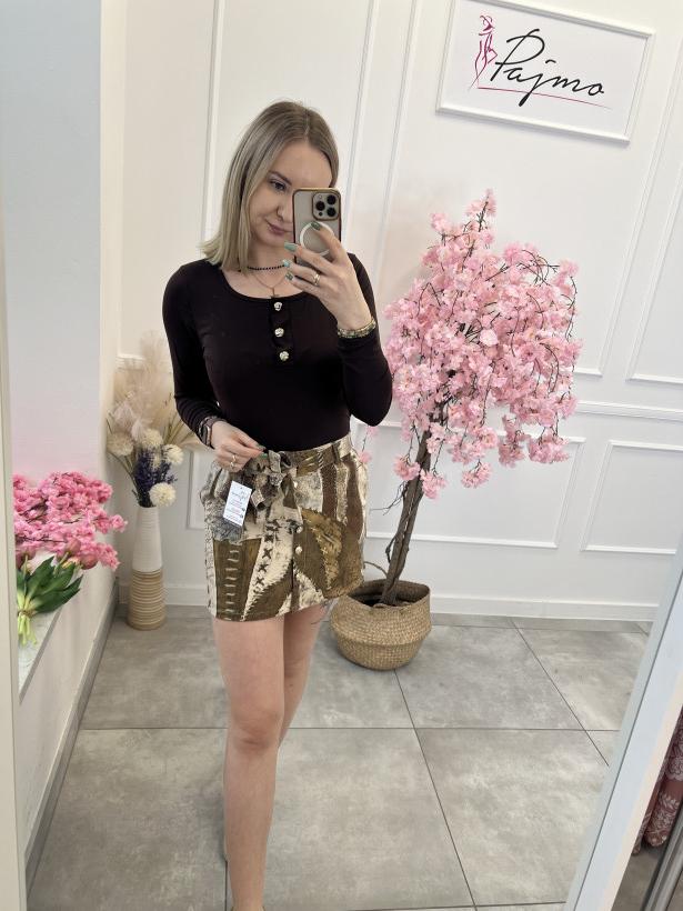 Spódniczka guziki 13934