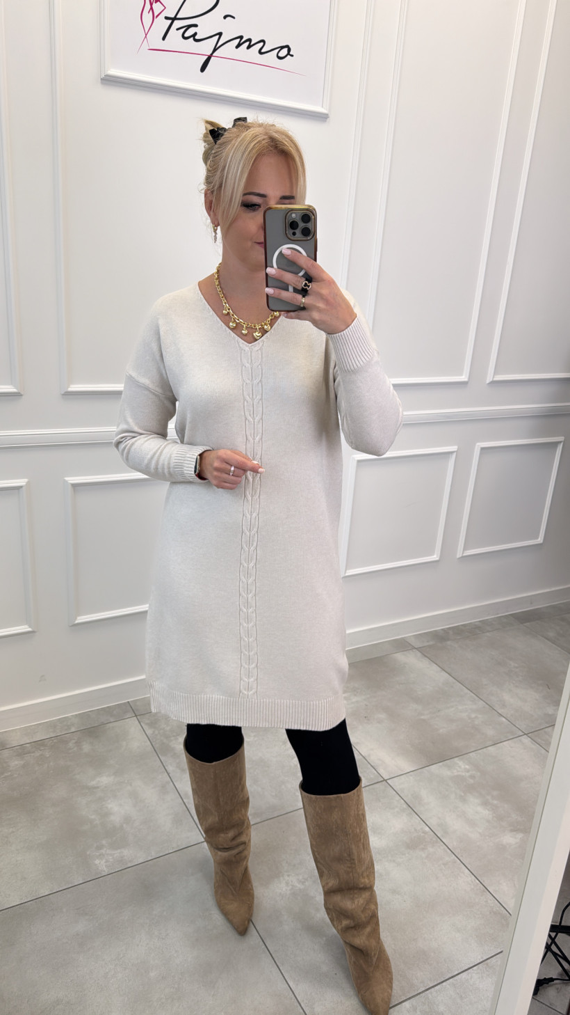 Sweter warkocz 13940