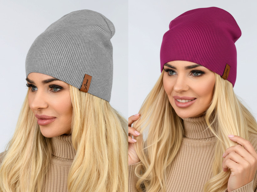 Czapka cienka prazek NA ZAMOWIENIE