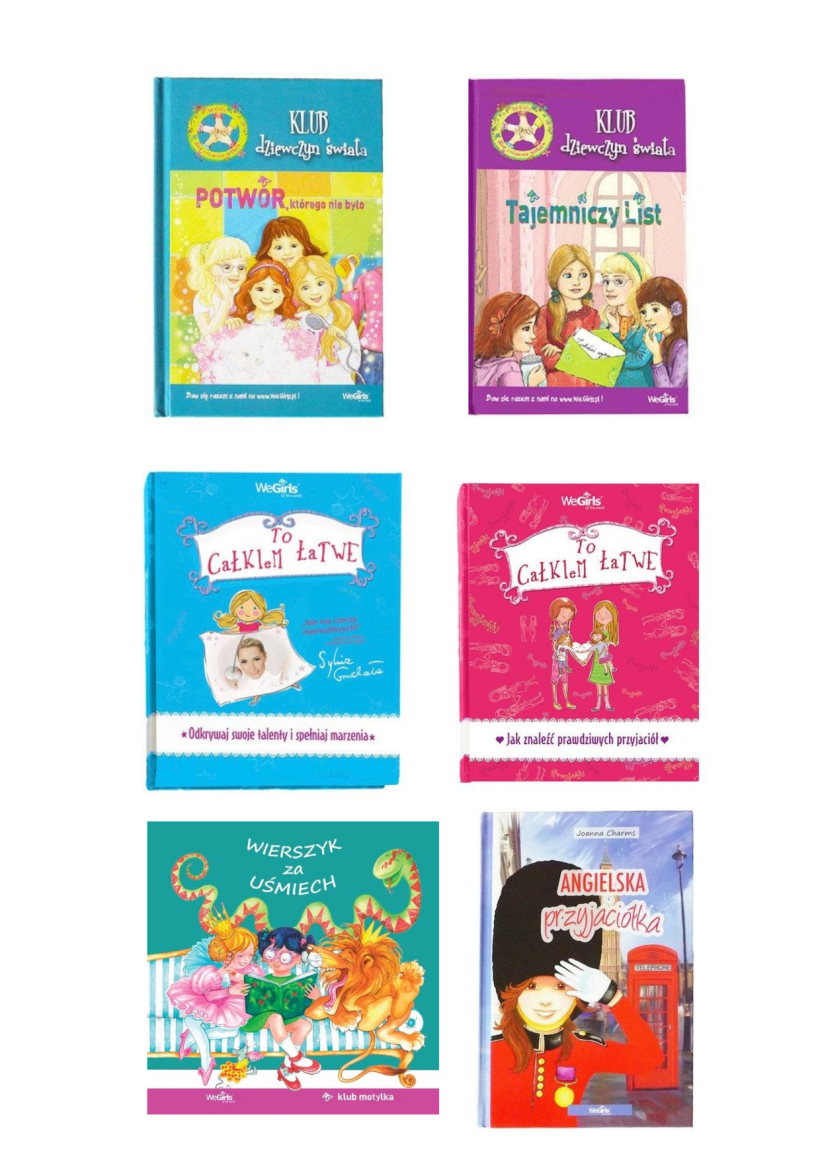 WeGirls Zestaw 6 książek