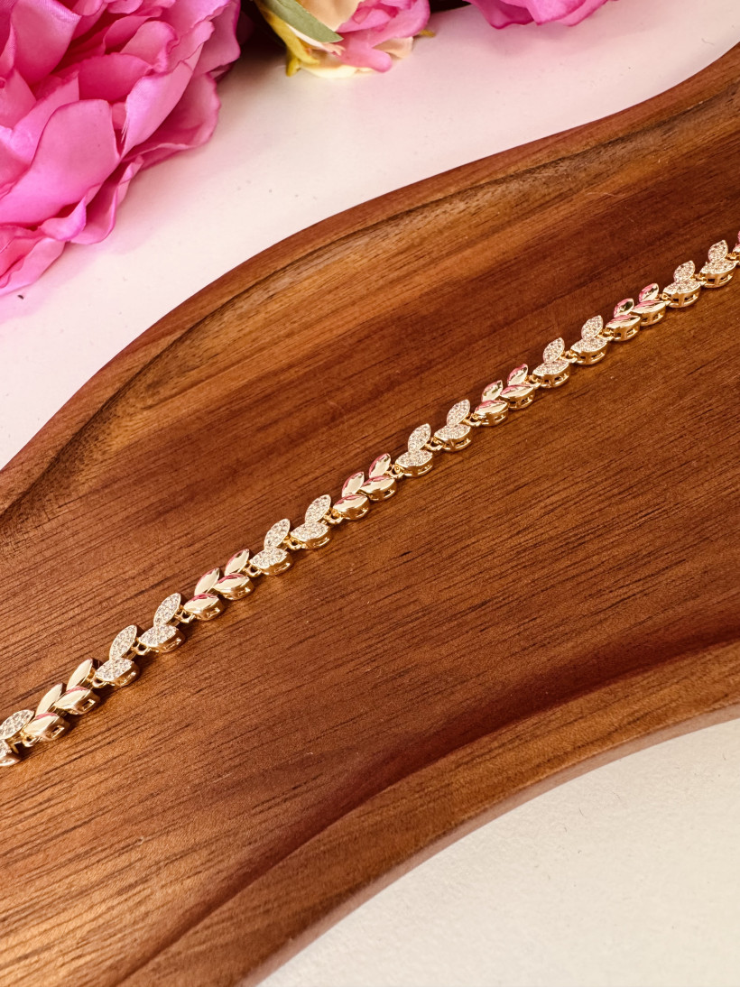 Bransoletka liście 13719 C