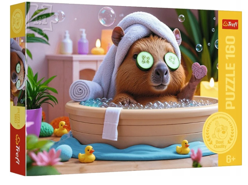 Puzzle 160 Kapibara w Spa 15433