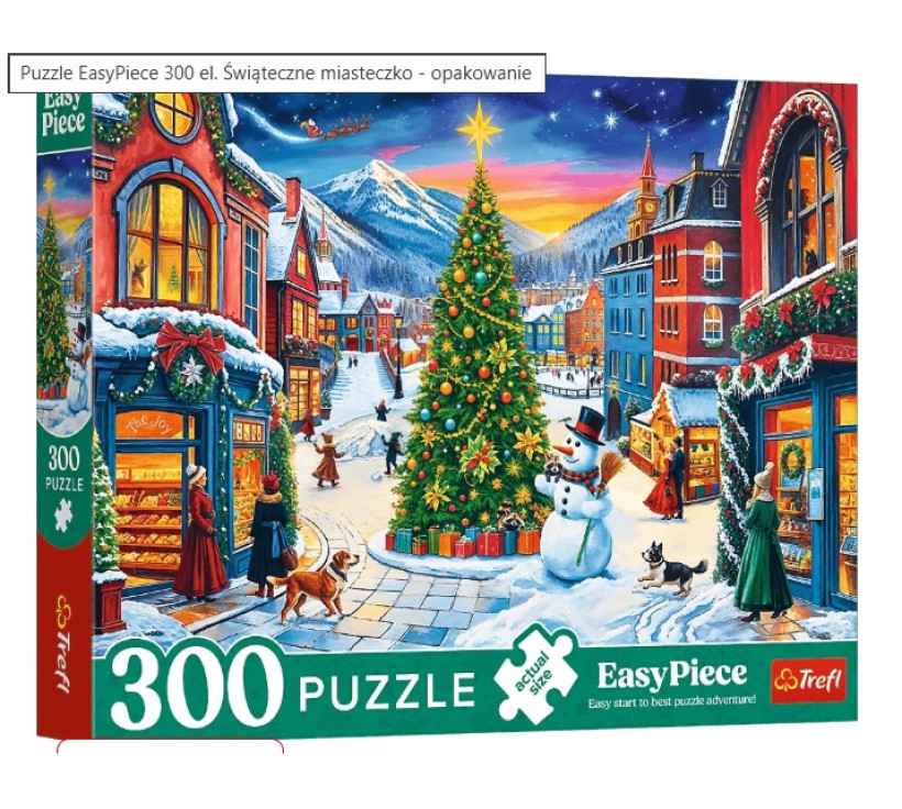 Puzzle EasyPiece 300 el. Świąteczne miasteczko