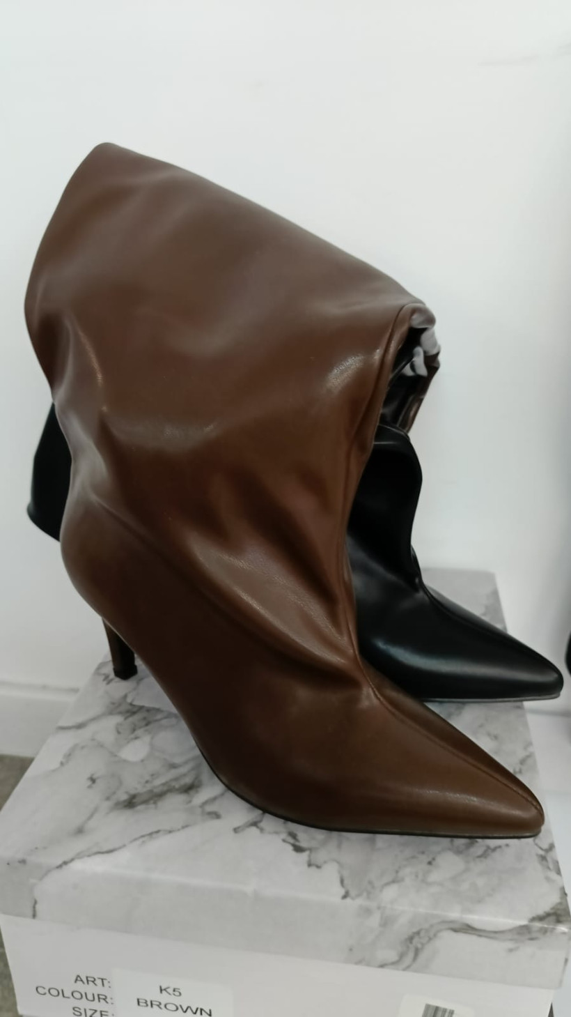 Kozaki /K 5/ eko czarne