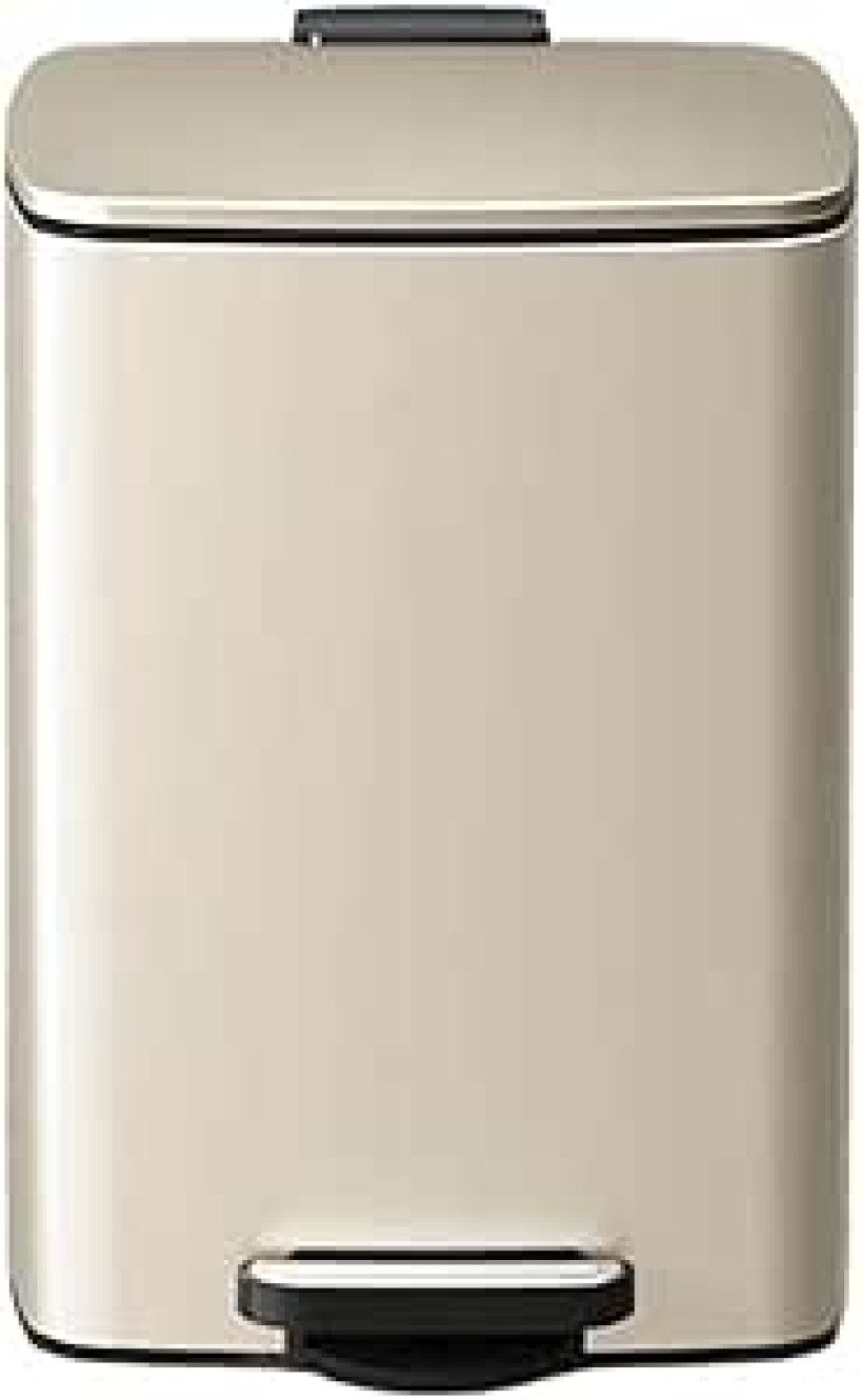 Kosz na śmieci 20/30 l ze szczotkowanej stali nierdzewnej,