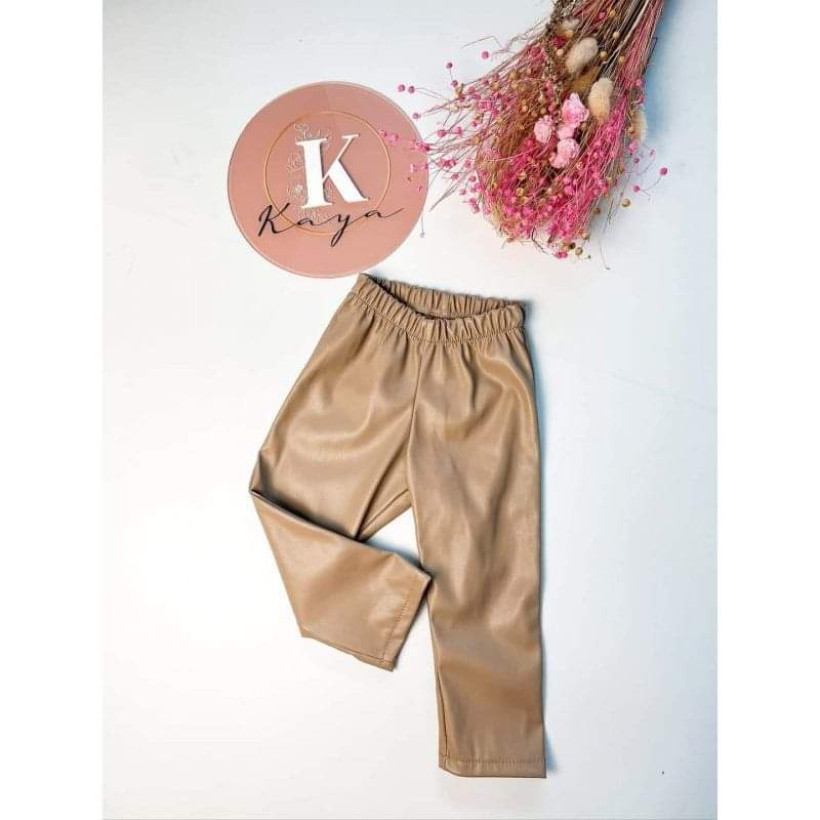 LEGINSY EKOSKÓRKA BEŻ KAYA