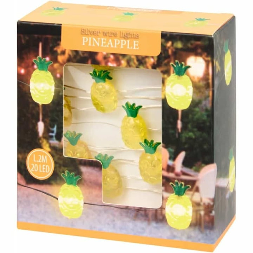 światełka na druciki ananas 2m