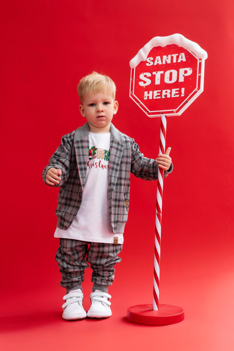 BLEZER KRATA SZARA MIMI