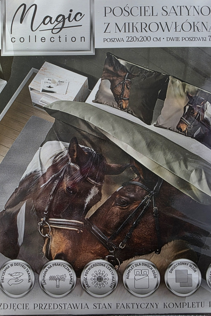 Pościel 220x200 konie