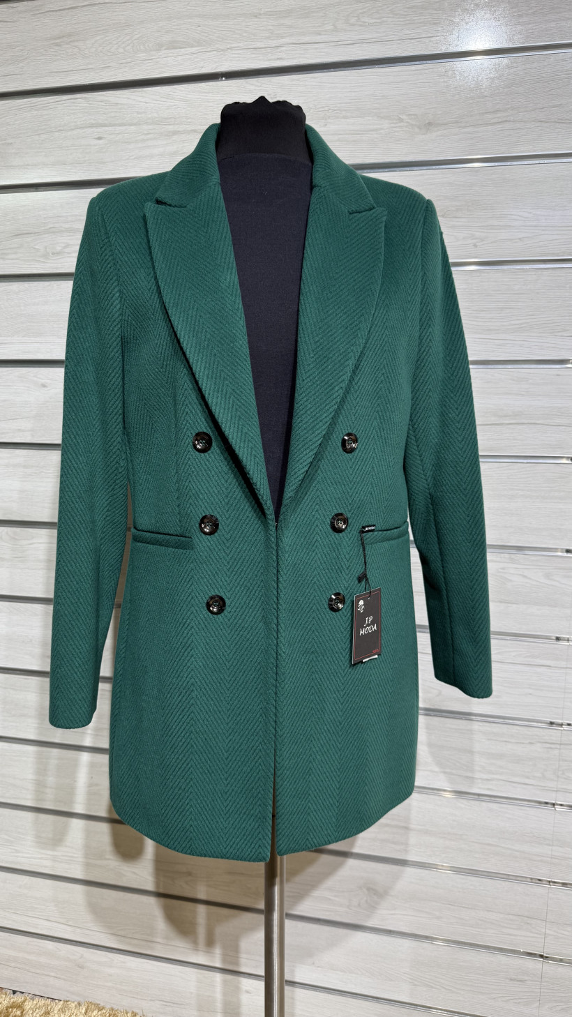 CASACO BLAZER LÃ ESPINHADA