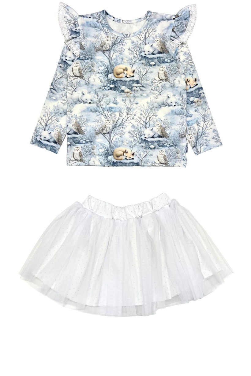 SPÓDNICZKA TIUL BIAŁA CHRISMA ‼️WYPADA ZANIŻONA ‼️