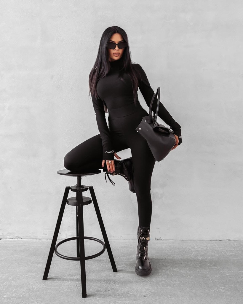 komplet RISALITO czarny