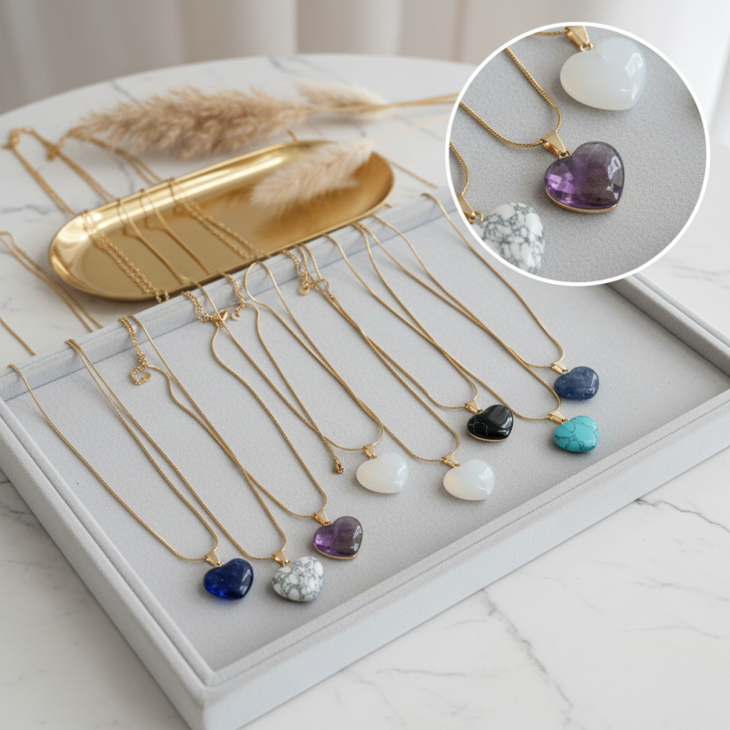 Naszyjnik Meris serce