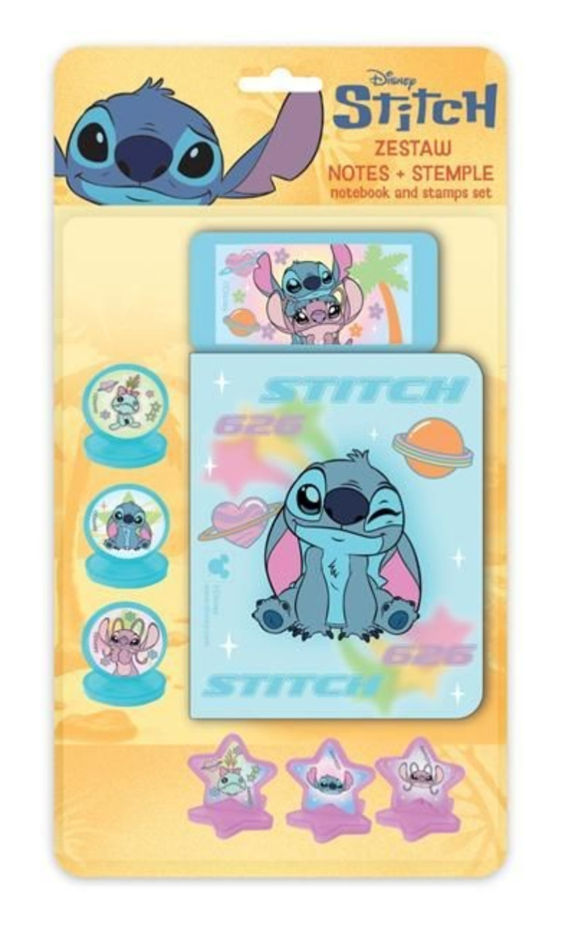 Zestaw szkolny Stitch 6 el. Beniamin