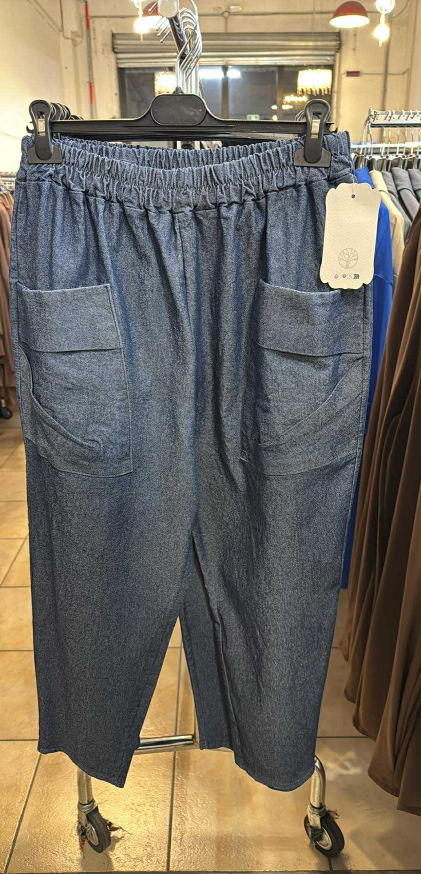 Italia nr.6 - Spodnie jednokolorowe dekatyzowane - 25057