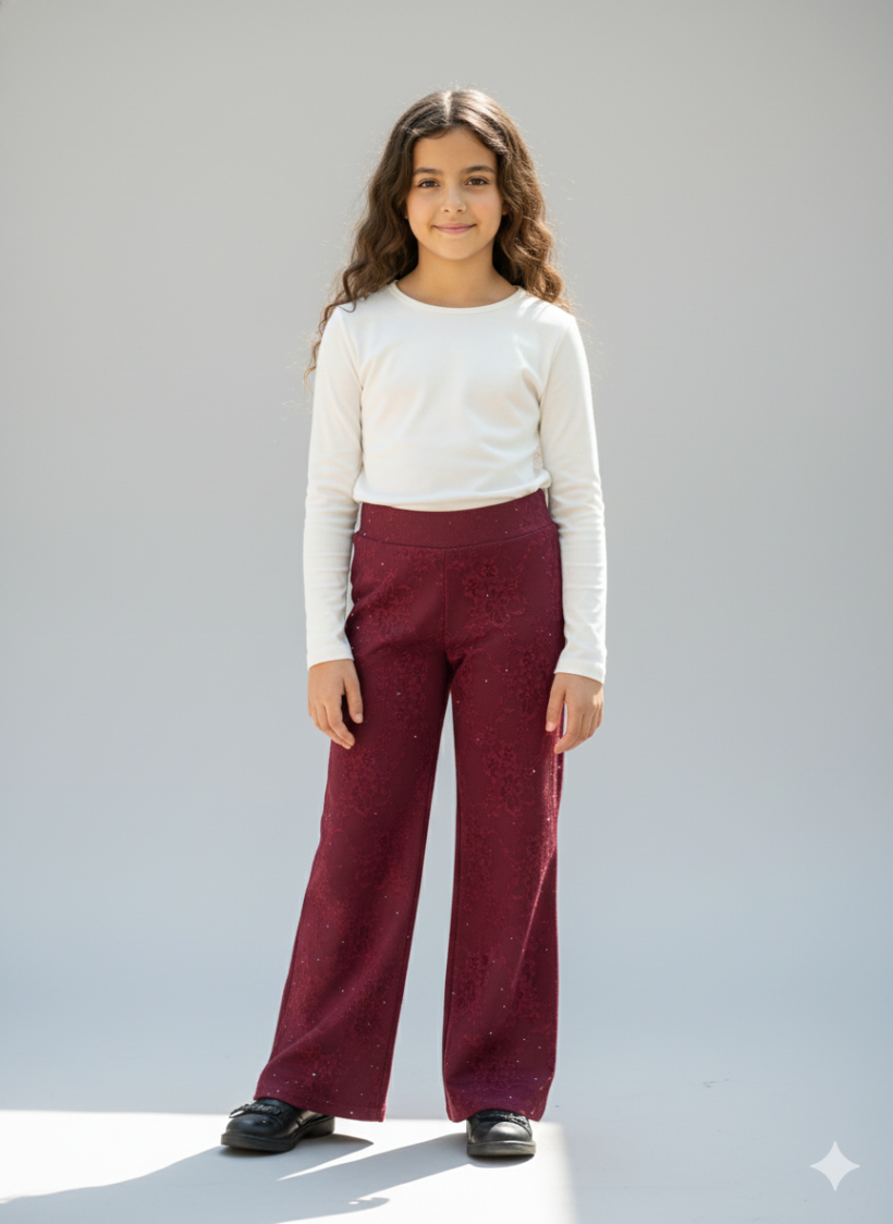 Szeroka Nogawka Cekiny