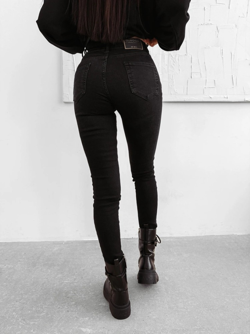 Spodnie damskie OLAVOGA NOON 2025 czarne