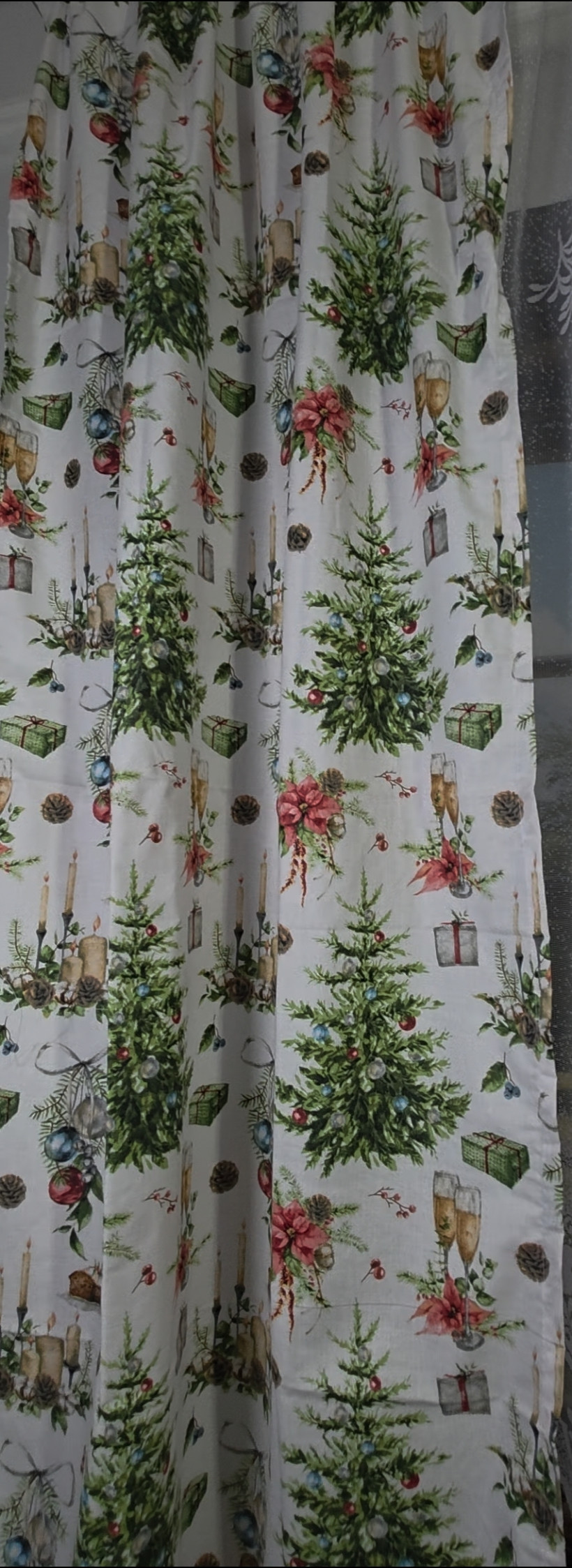 Komplet zasłon choineczki2x 75x160