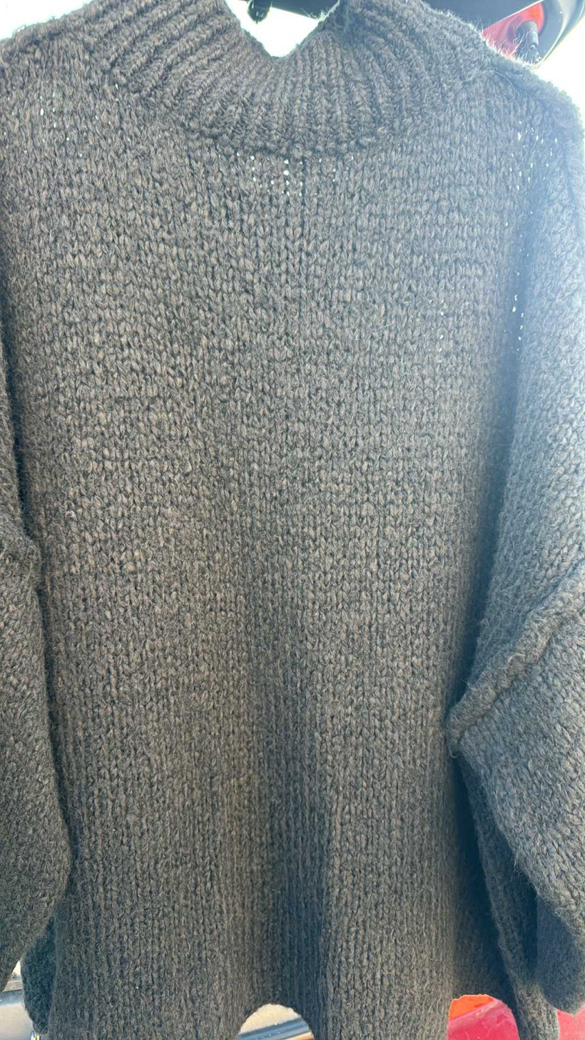 Italia nr.6 - Półgolf jednokolorowy - 20001 - czarny