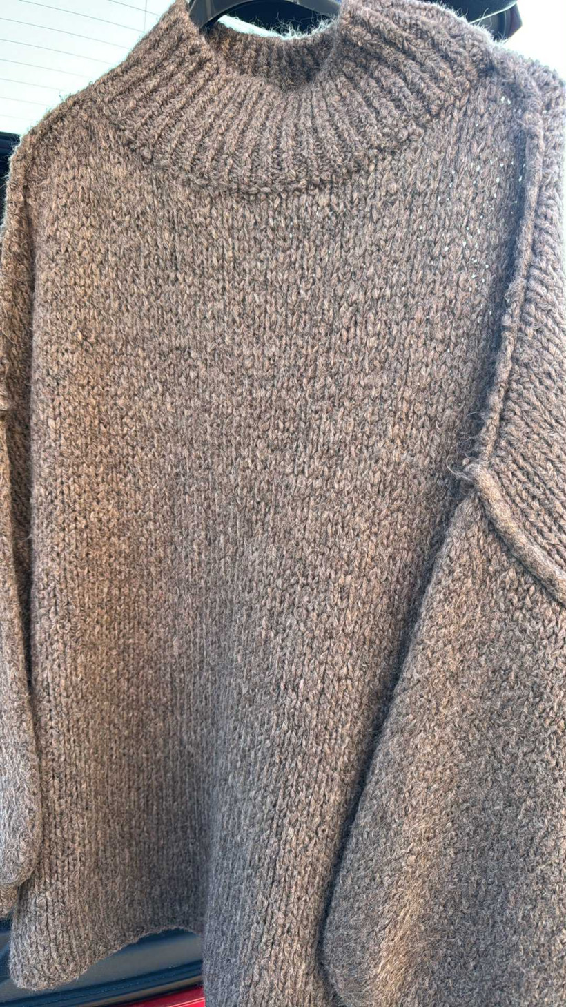 Italia nr.6 - Półgolf jednokolorowy - 20001 - fango 