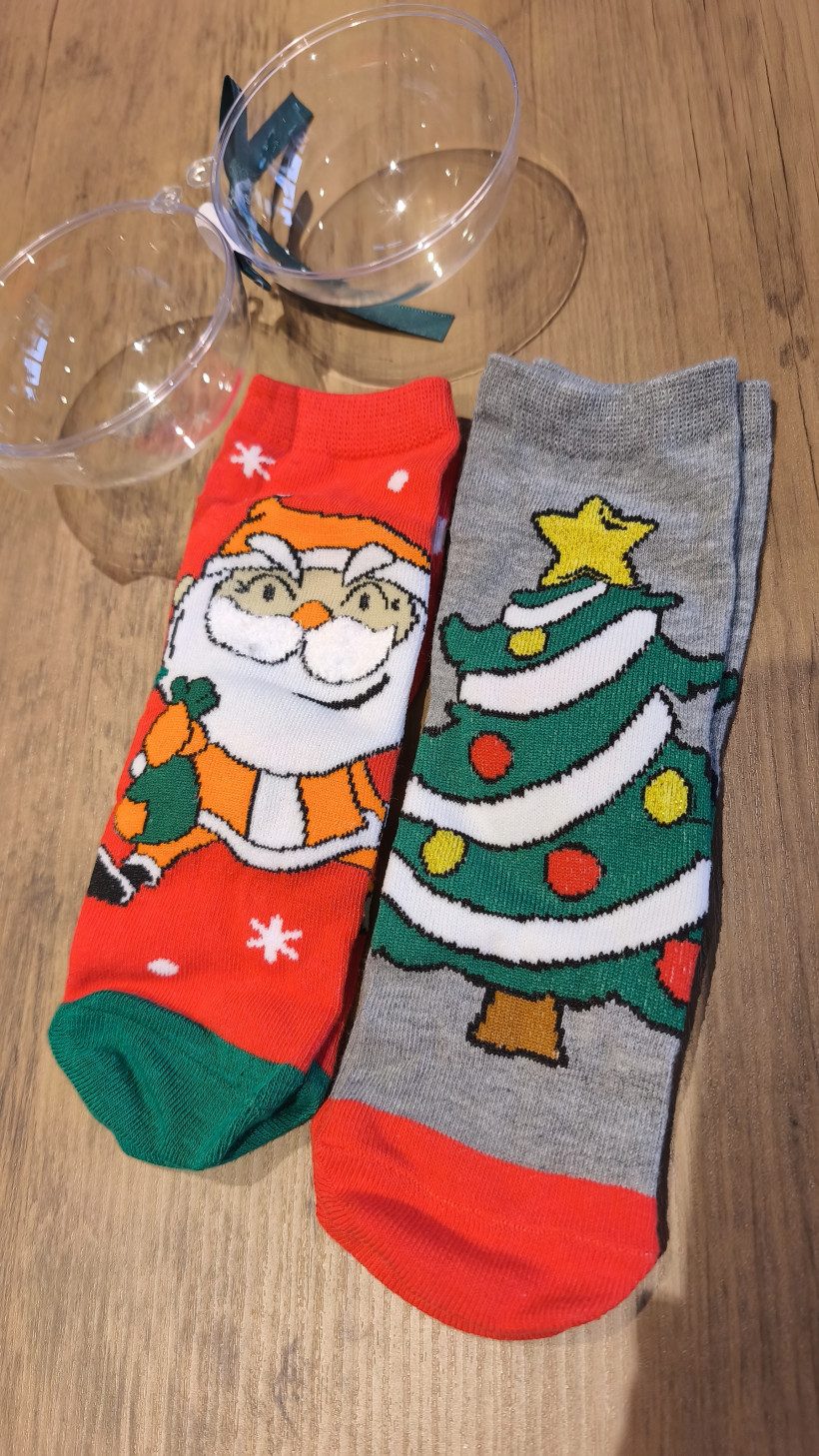 Skarpetki dziecięce bombka po 2 szt