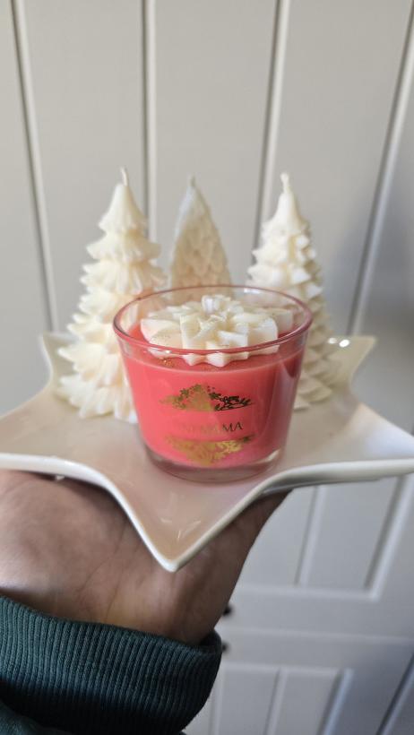 Świeca gwiazda betlejemska 