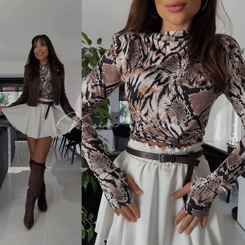 Bluzka Bawełniana Millagro Snake