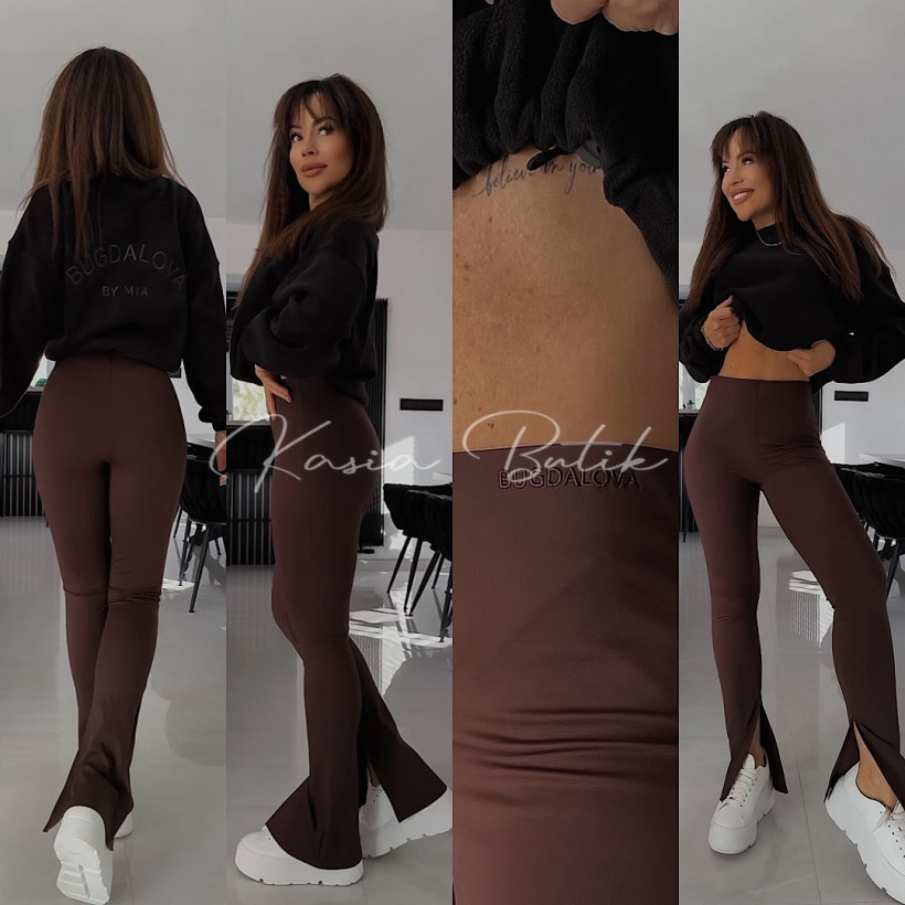 Legginsy Lycra Dzwonek By Mia Czekoladowe