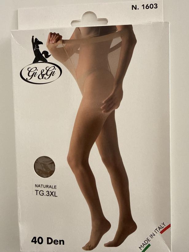 Italia nr.6 - Rajstopy 2xl - 40 den - naturale / 1603