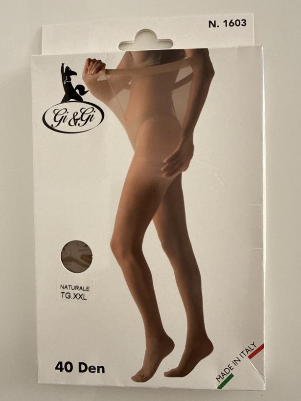 Italia nr.6 - Rajstopy 3xl - 40 den - naturale / 1603