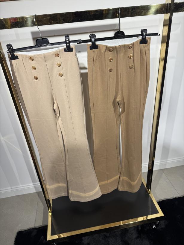 Legginsy Dzwony Guziki