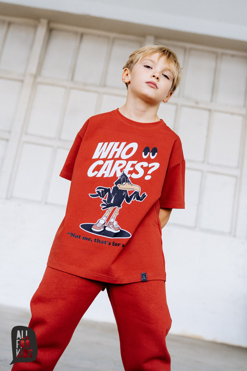 T-SHIRT CEGLANY WHO CARES AFK