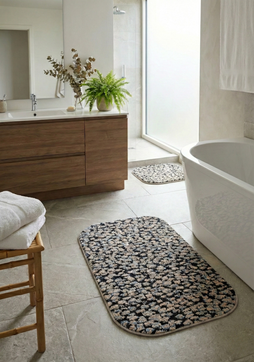 Komplet dywaników ciapki multicolor 100x60cm i 50x60cm