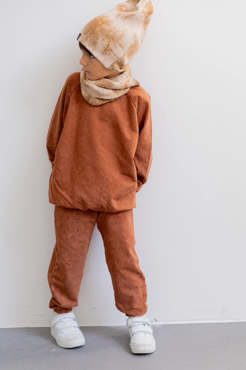 SPODNIE VINTAGE BRĄZOWE NUNU