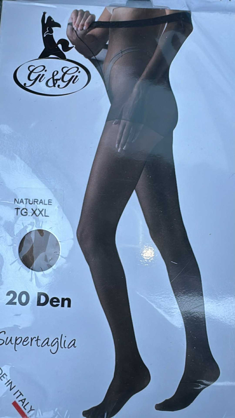 Italia nr.6 - Rajstopy 2xl - 20 den - naturale / 1496