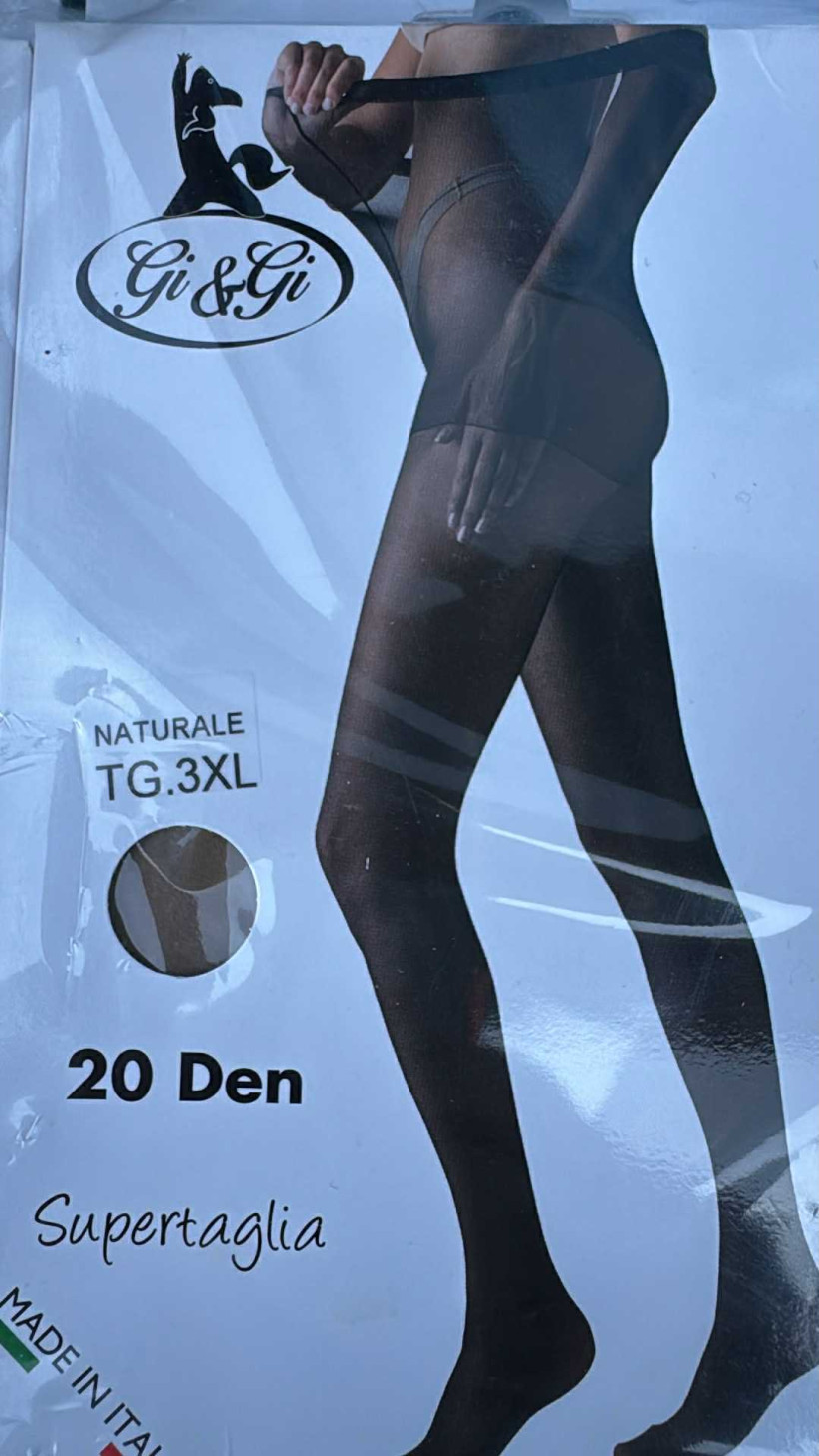 Italia nr.6 - Rajstopy 3xl - 20 den - naturale / 1496