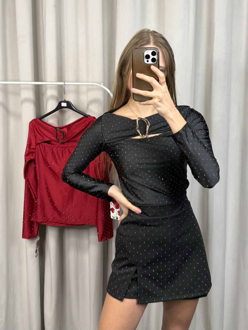 Bluzki diamenty dłuższa